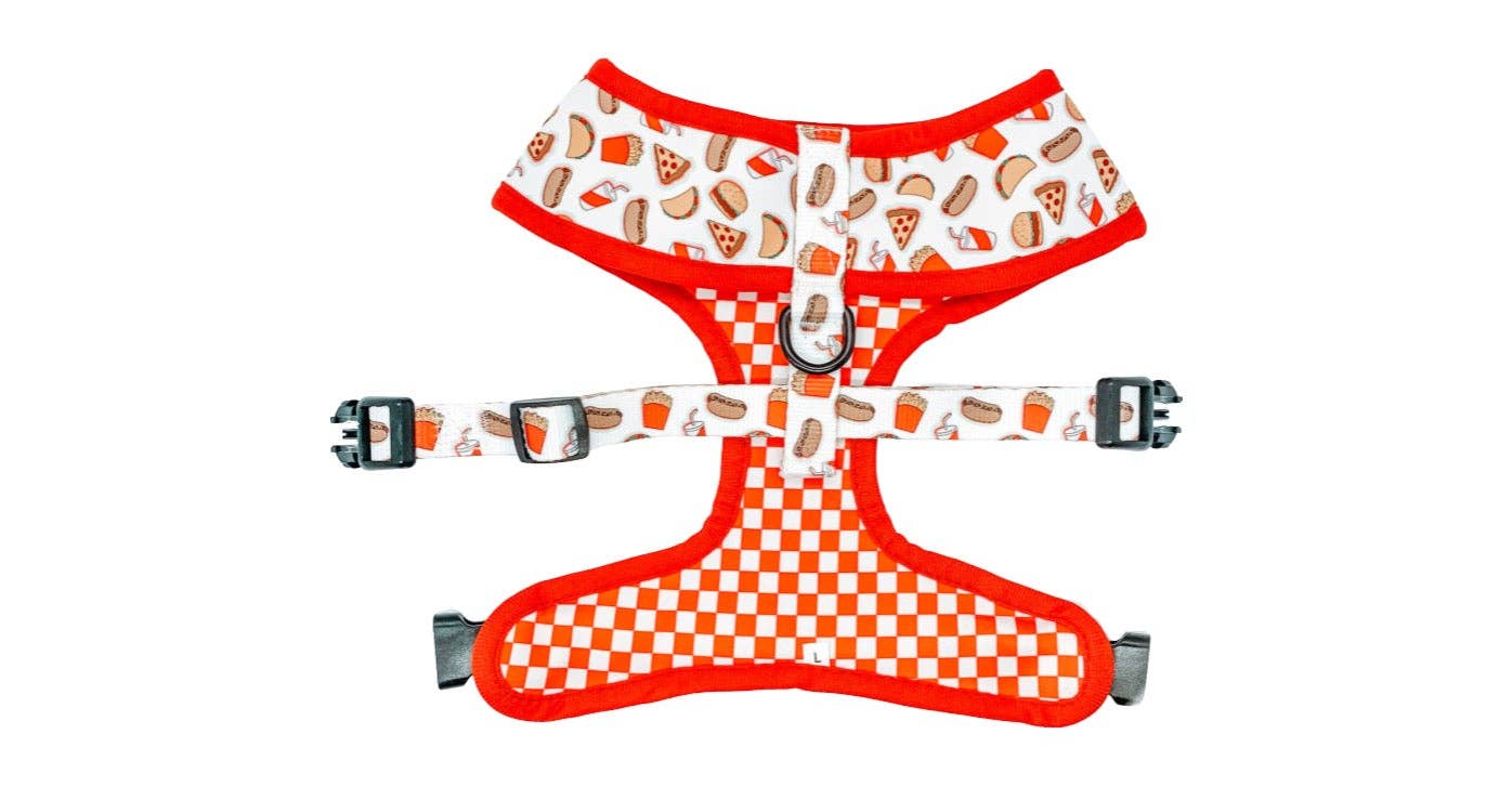 Mina + Pup - Drive-In Diner Reversible Harness