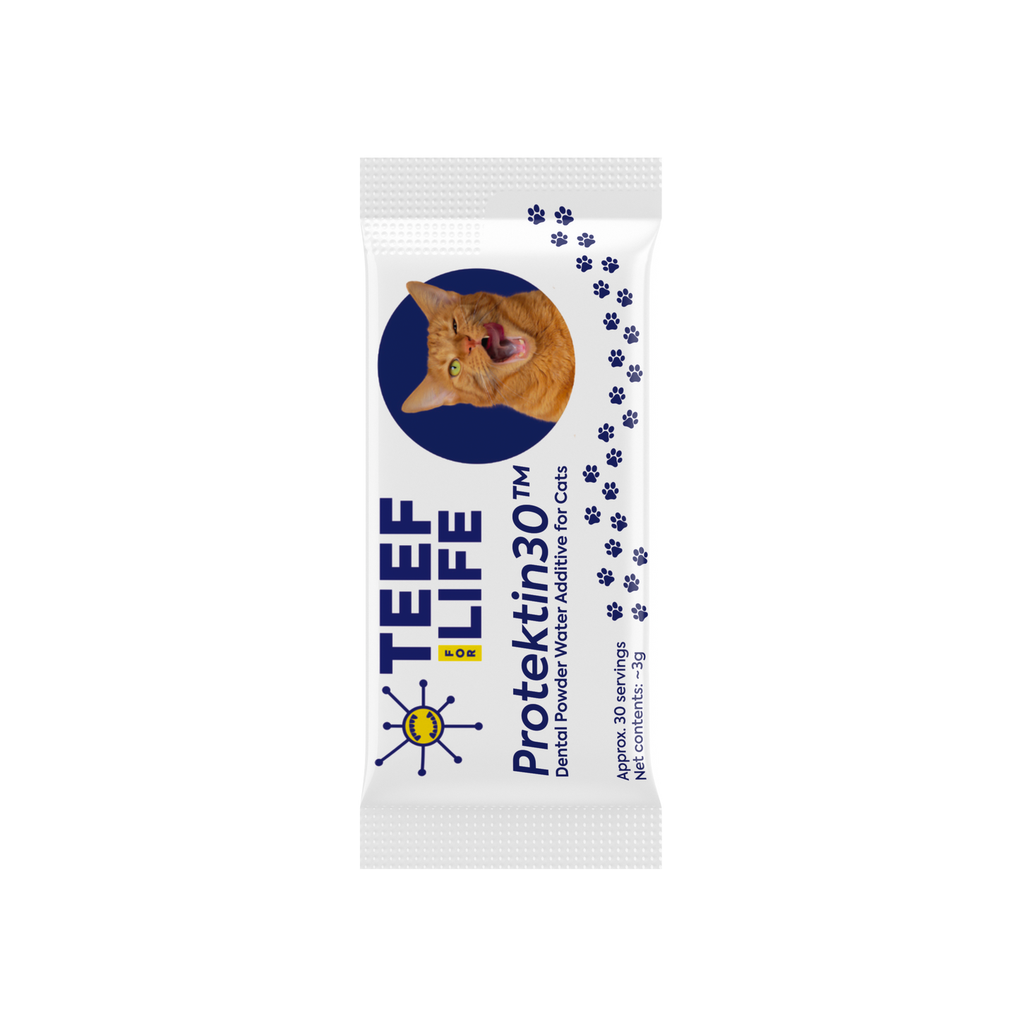 Refill Powder Packet Bundles - Protektin30™ for cats - Doot's Pet LLC Collars For A Cause