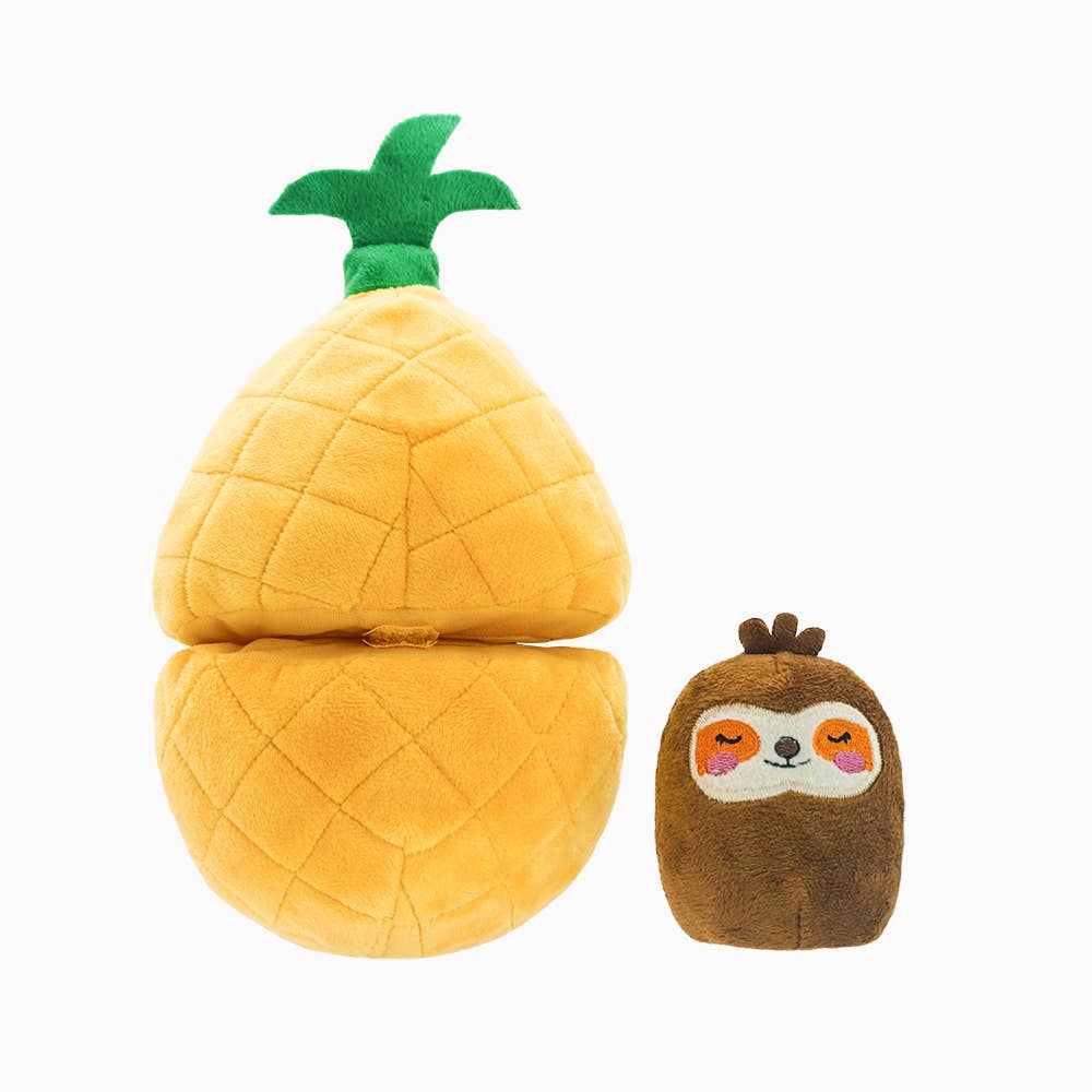 Hugsmart Products Inc - HugSmart Pet - Fruity Critterz | Pineapple- Sloth