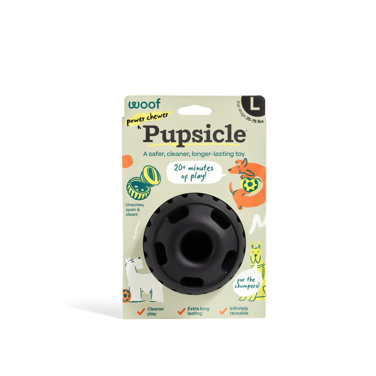 Woof - The 'Power Chewer' Pupsicle