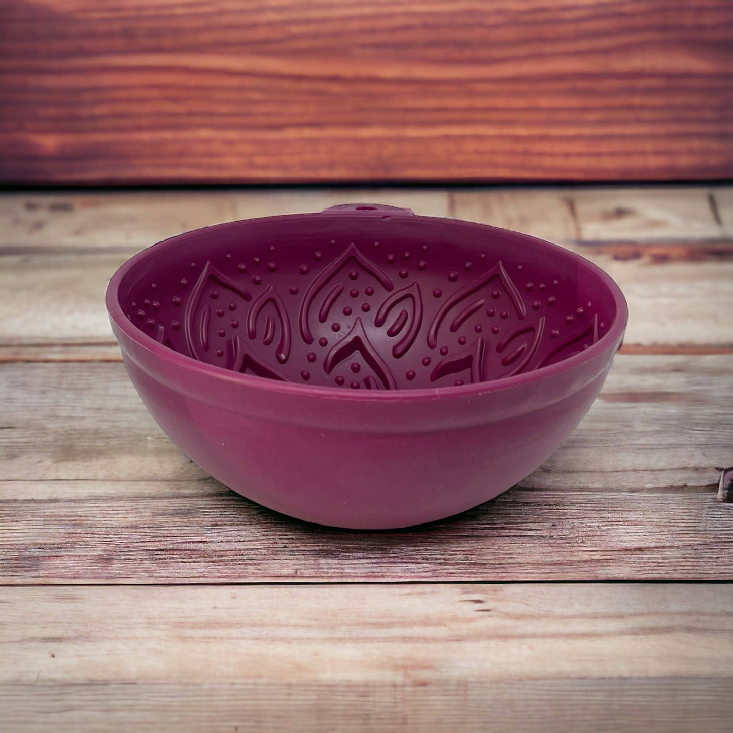 SodaPup - Garden of Eatin' Tipsy Bowl - Plum Garden of Eatin' Tipsy Bowl