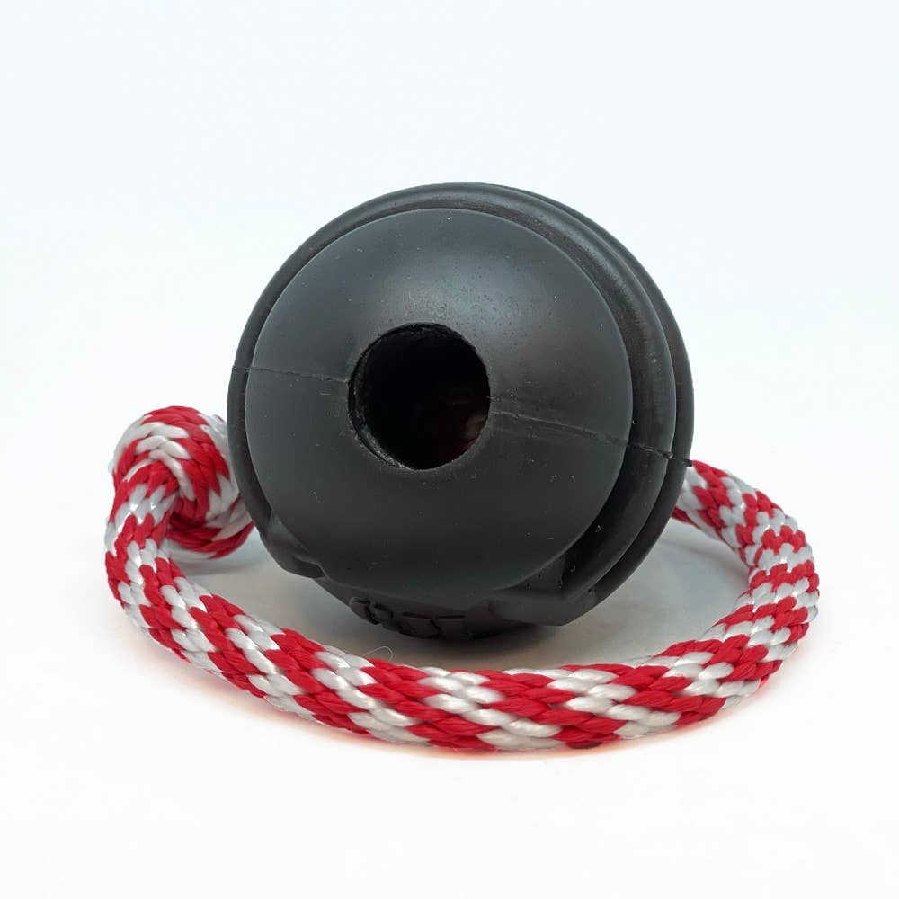 SodaPup - Magnum Black Stars and Stripes Ultra-Durable Rubber Chew To