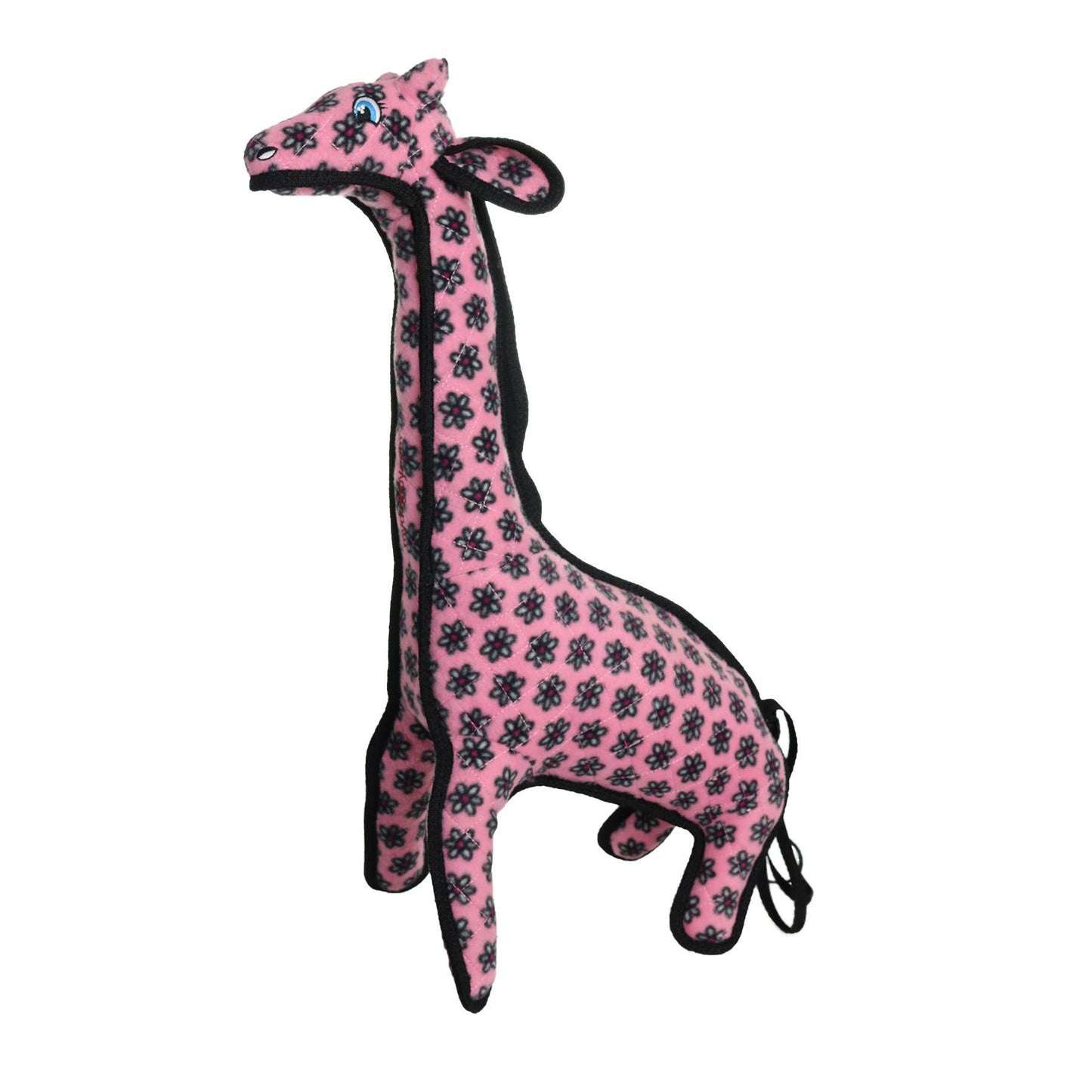 Tuffy Dog Toys - VIP Products - Tuffy Zoo Giraffe Pink, Tough, Durable Dog Toy