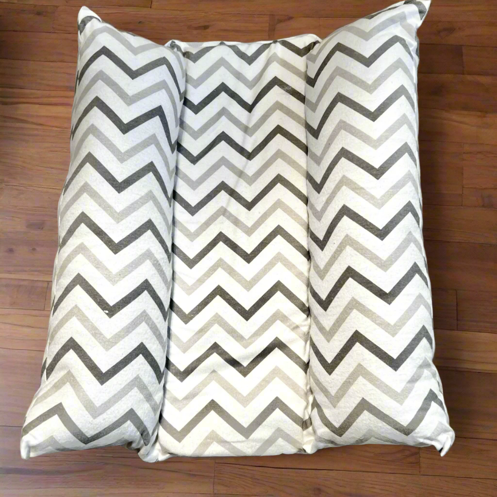 Bunny Snuggle Bed Chevron