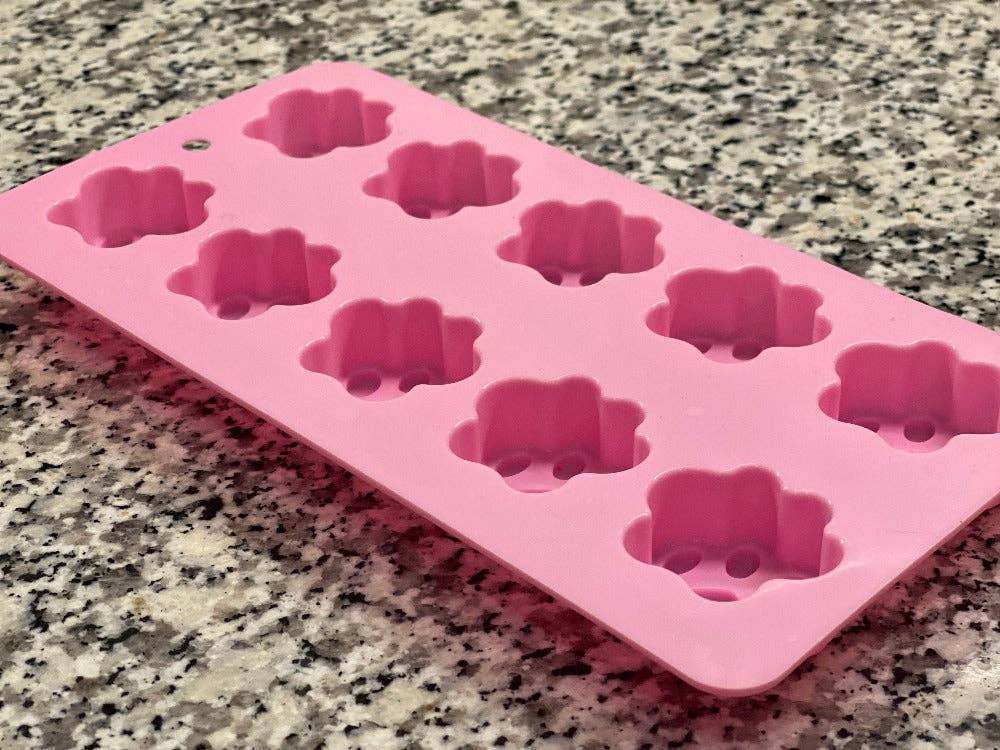 SodaPup Dog Toys - Dogtastic Jelly Shots Silicone Mold - Paw Shape - Doot's Pet LLC Collars For A Cause