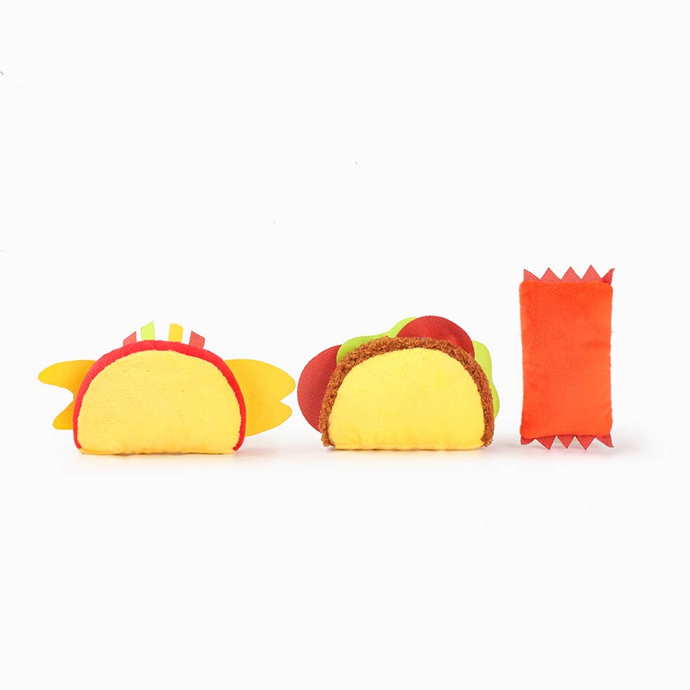 Hugsmart Products Inc - HugSmart Pet - Fiesta Chewsday | Taco Pupper - Plush Toy