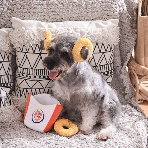 Hugsmart Products Inc - HugSmart Pet - Food Party | Onion Ring - Interactive Toy