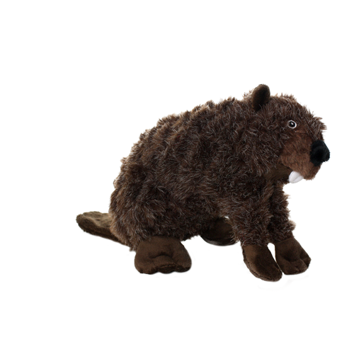 Tuffy Dog Toys - VIP Products - Mighty Nature Beaver, Plush, Squeaky Dog Toy