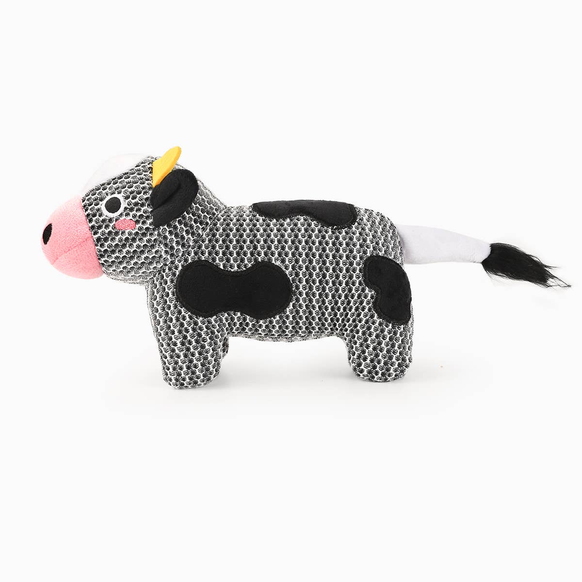 Hugsmart Products Inc - HugSmart Pet - Farm Friendz | Cow - Dog Plush Toy