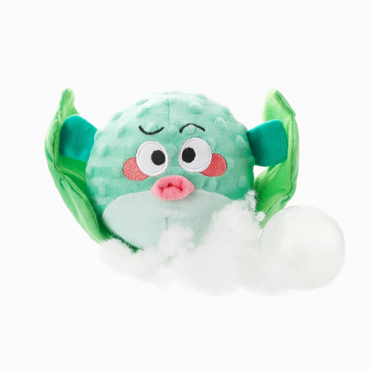 Hugsmart Products Inc - HugSmart Pet - Ocean Pals | Puffer Fish - Dog Plush Toy