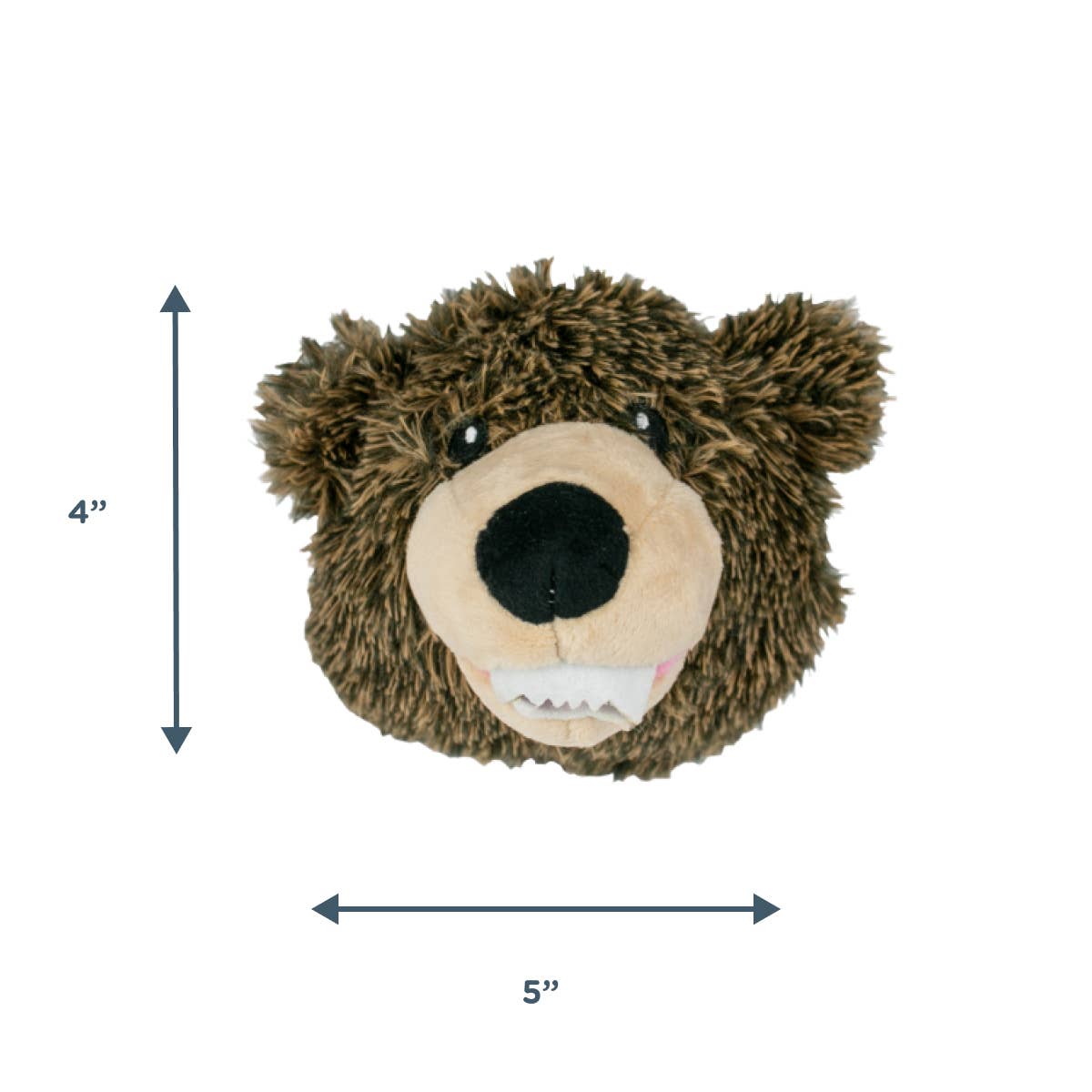 Tall Tails - Grizzly 2-in-1 Fetch Ball Dog Toy