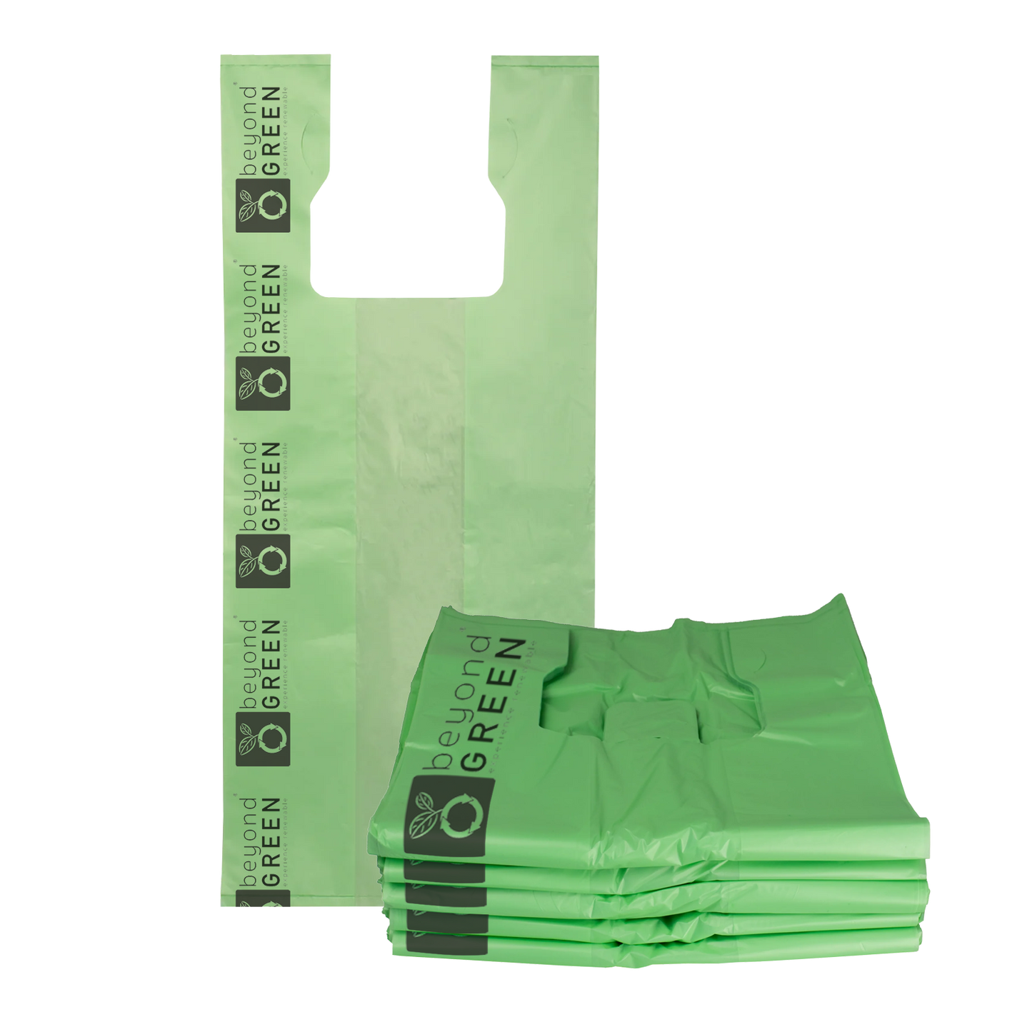 beyondGREEN Large Multi-Purpose Shopper Bags – Made in USA, Tear-Resistant & Leak-Resistant - Doot's Pet LLC Collars For A Cause