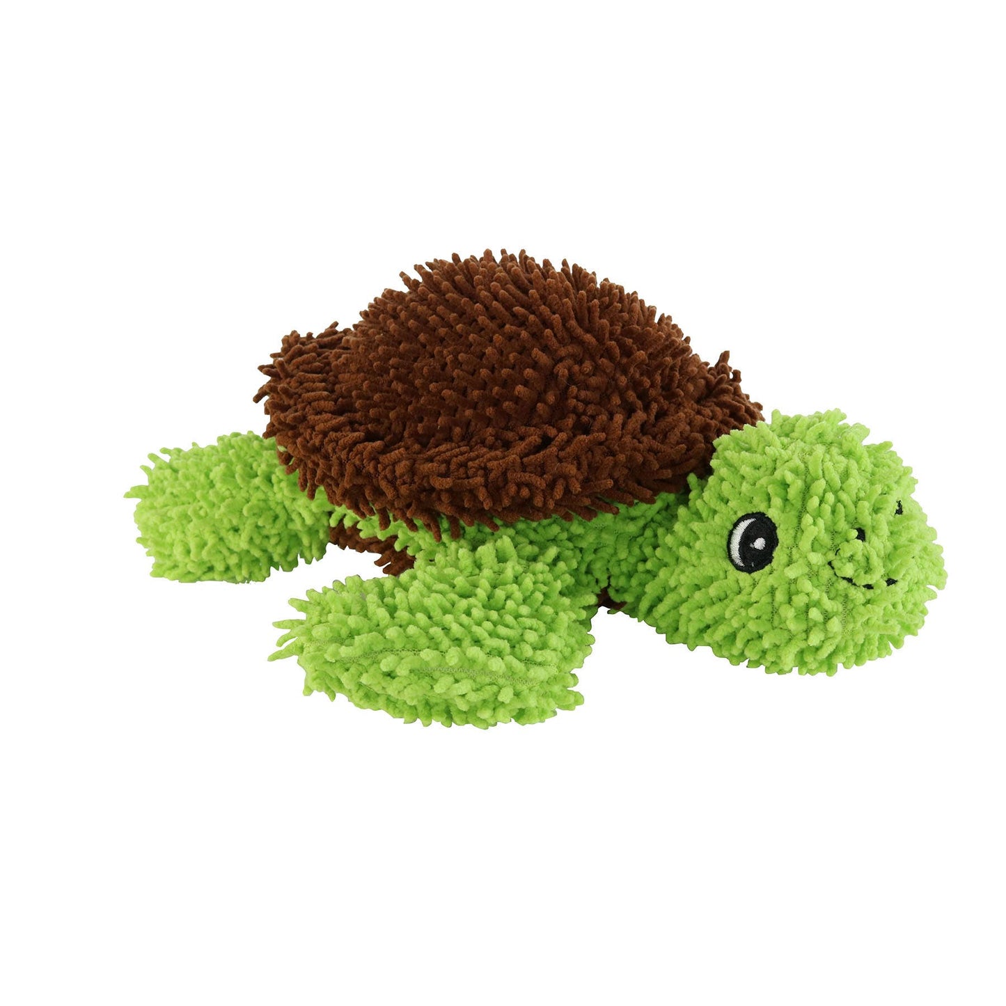 Tuffy Dog Toys - VIP Products - Mighty Microfiber Ball Med Turtle Green, Squeaky Dog Toy