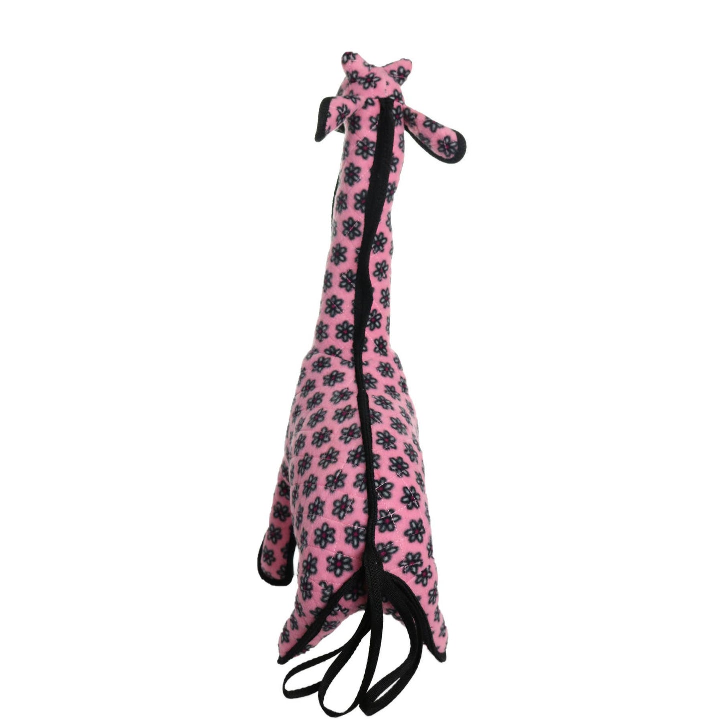 Tuffy Dog Toys - VIP Products - Tuffy Zoo Giraffe Pink, Tough, Durable Dog Toy