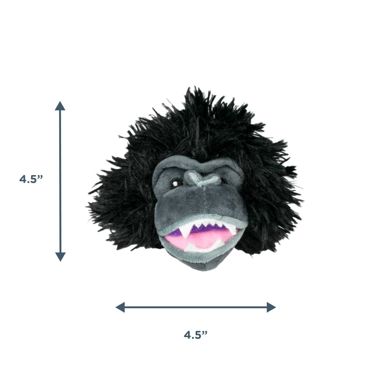 Tall Tails - Gorilla 2-in-1 Fetch Ball Dog Toy