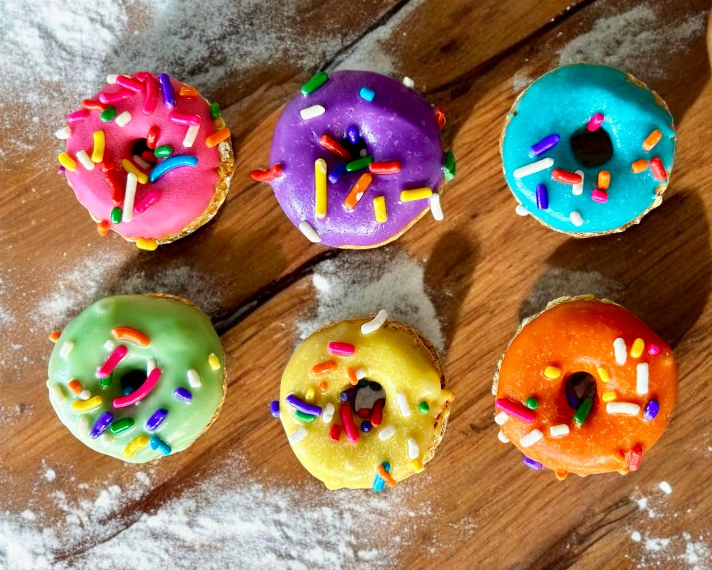 YumYum4DOGS - Mini 🍩 donut dog treat- Single - Doot's Pet LLC Collars For A Cause