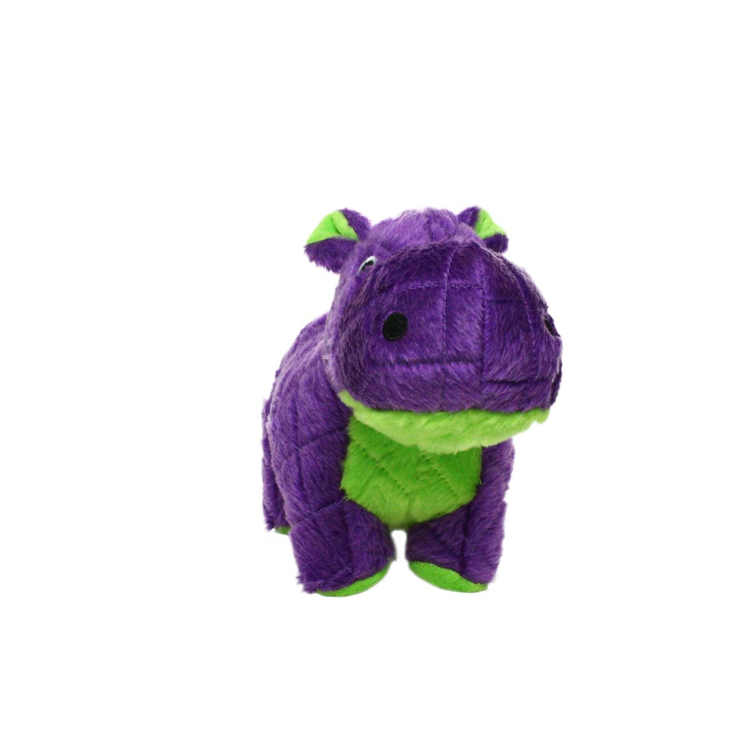 Tuffy Dog Toys - VIP Products - Mighty Safari Hippo - Purple, Plush, Squeaky Dog Toy - Doot's Pet LLC Collars For A Cause