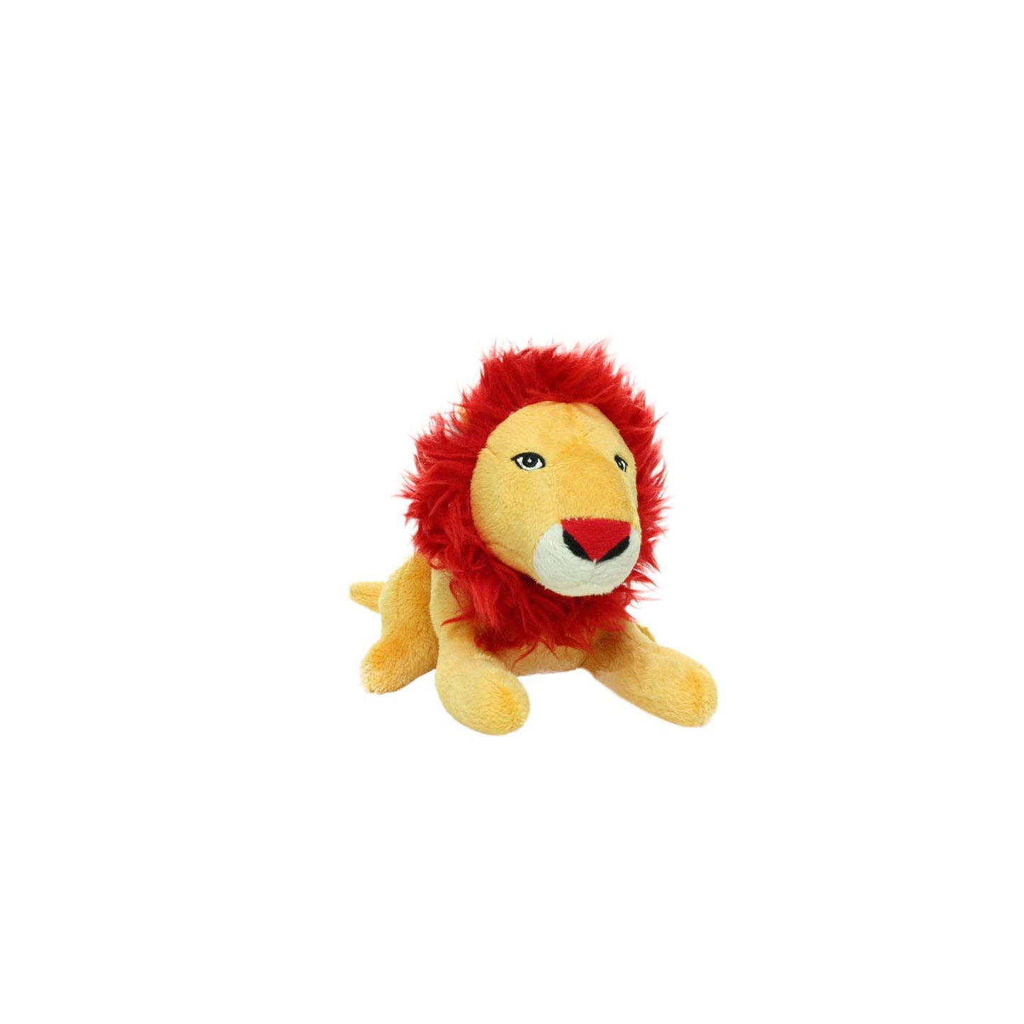 Tuffy Dog Toys - VIP Products - Mighty Jr Safari Lion, Plush, Squeaky Dog Toy - Doot's Pet LLC Collars For A Cause