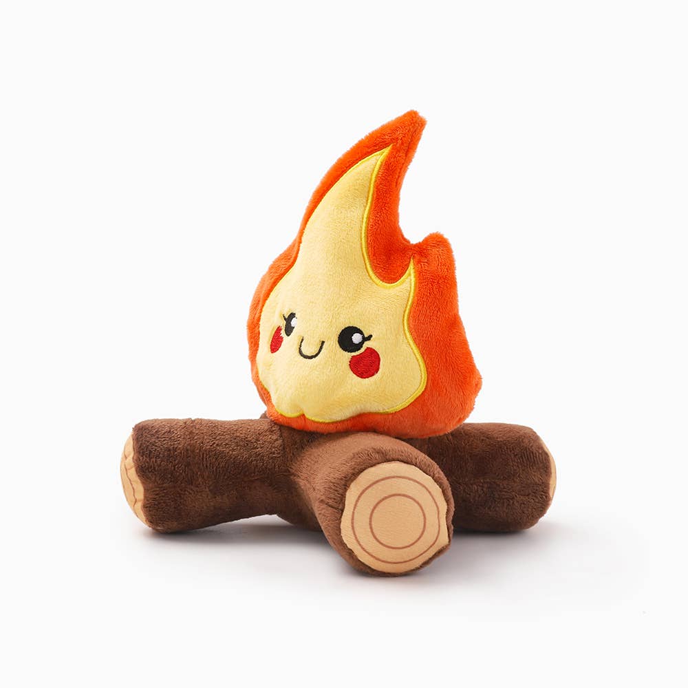 Hugsmart Products Inc - HugSmart Pet - Camping Pups | Campfire - Dog Plush Toy