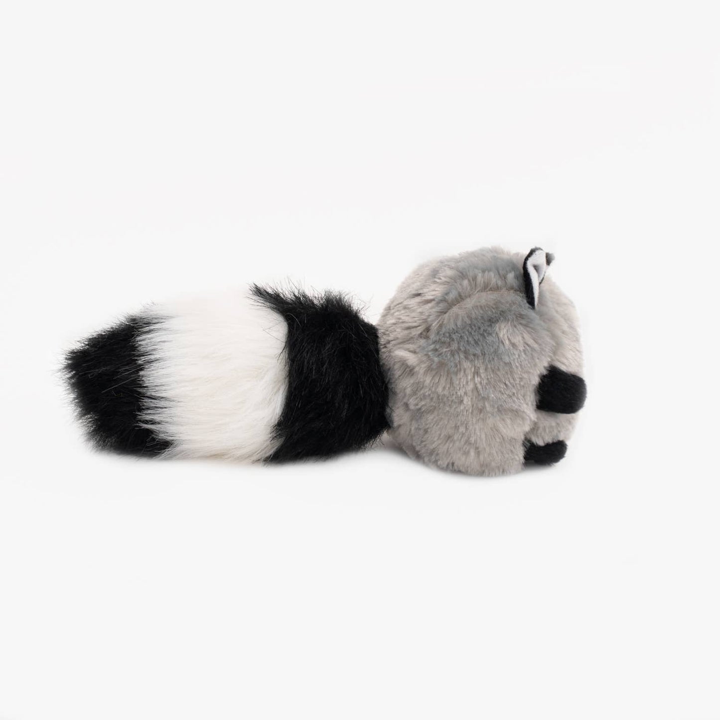 ZippyPaws - Bushy Throw - Raccoon - Dog Toy