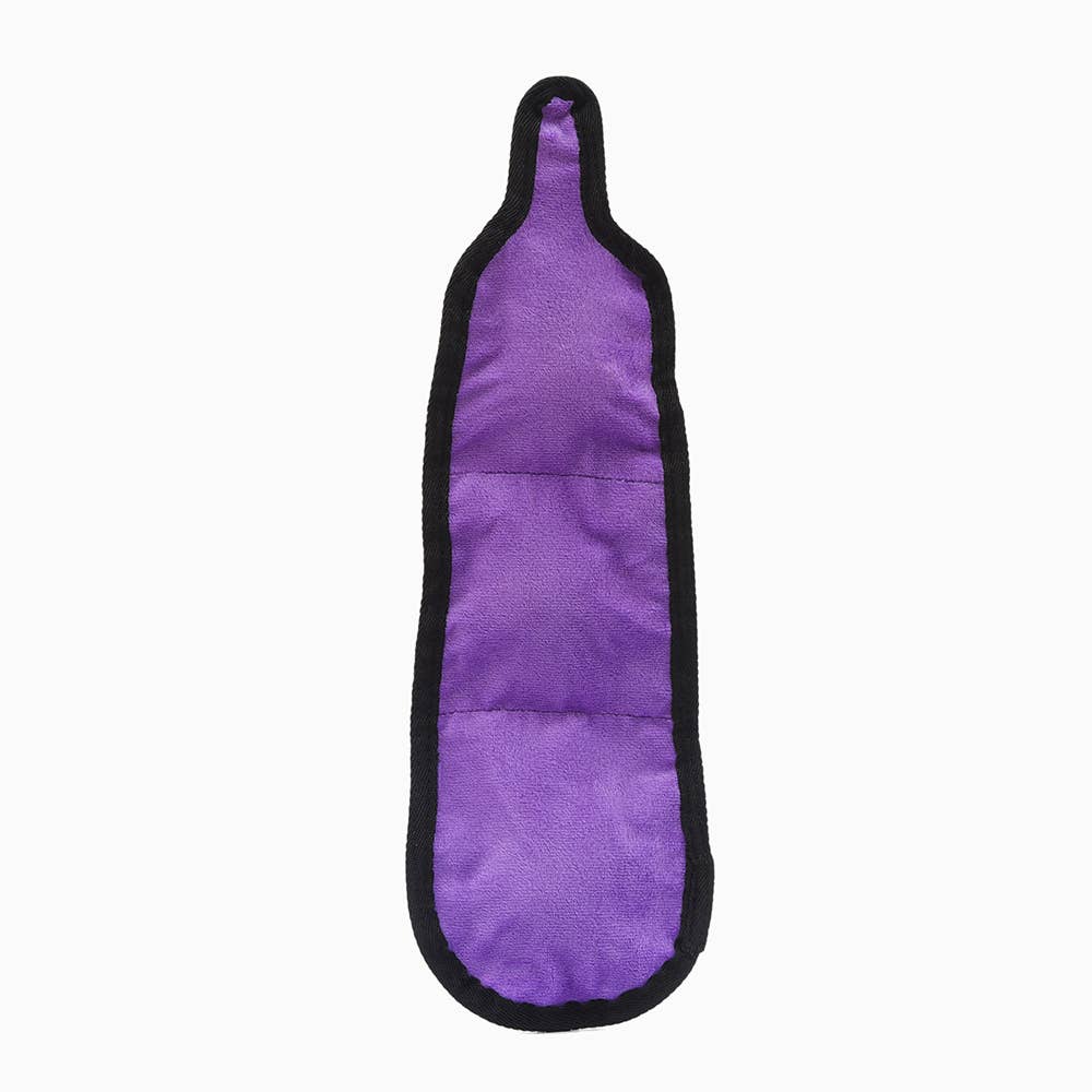 Hugsmart Products Inc - HugSmart Pet - Squeakin’ Vegetables | Eggplant - Plush Toy