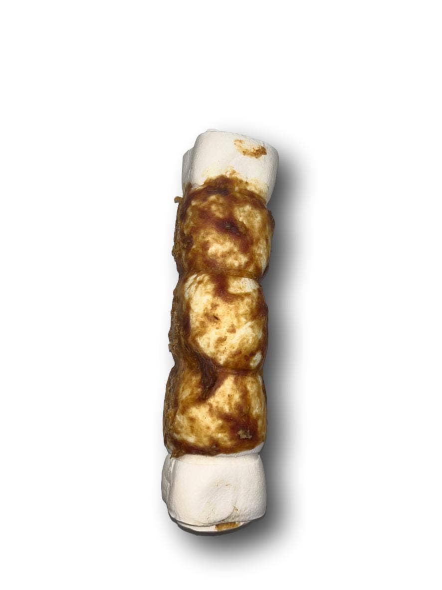 Healthy Dog Chews - Beef Cheek Rolls 10”- 12” Chicken Wrapped (BC1012ROCH) - Single