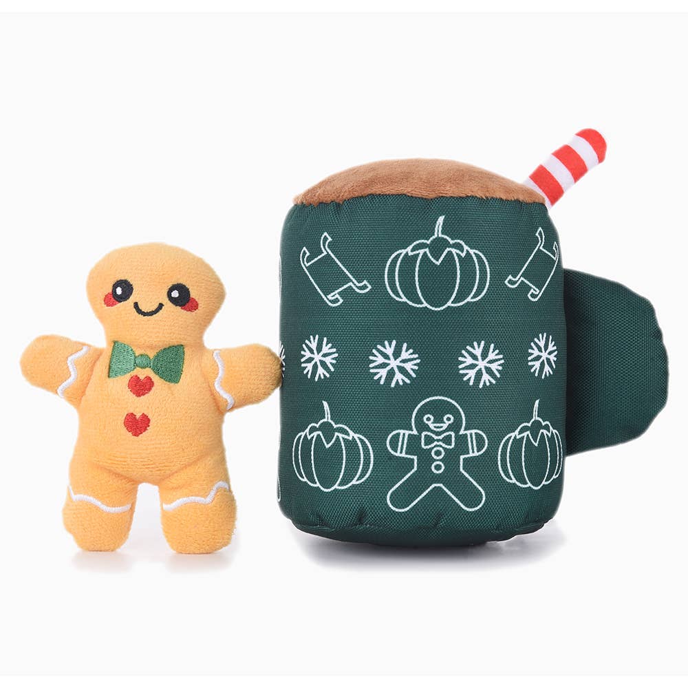 Hugsmart Products Inc - HugSmart Pet - Happy Woofmas | Gingerbread Latte