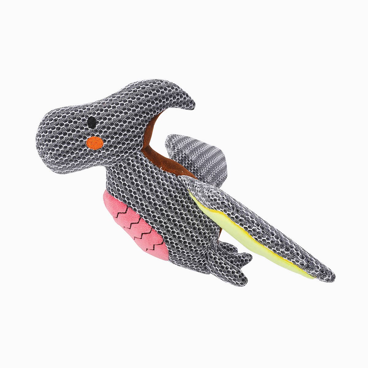 Hugsmart Products Inc - HugSmart Pet - Dinosaur Land | Pterosaur - Dog Plush Toy - Large