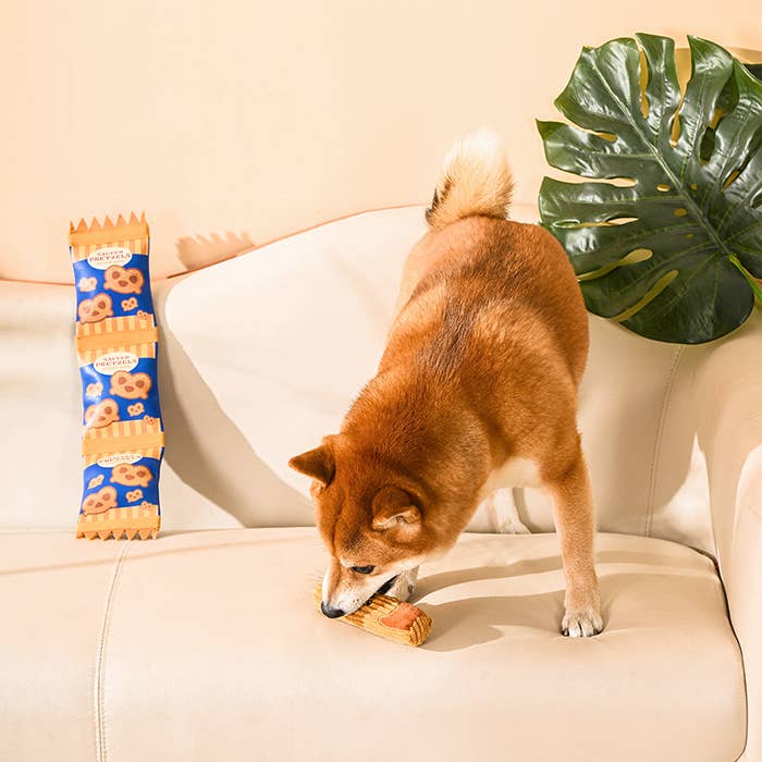 Hugsmart Products Inc - HugSmart Pet - Super Firehose | Pretzels - Dog Tough Toy