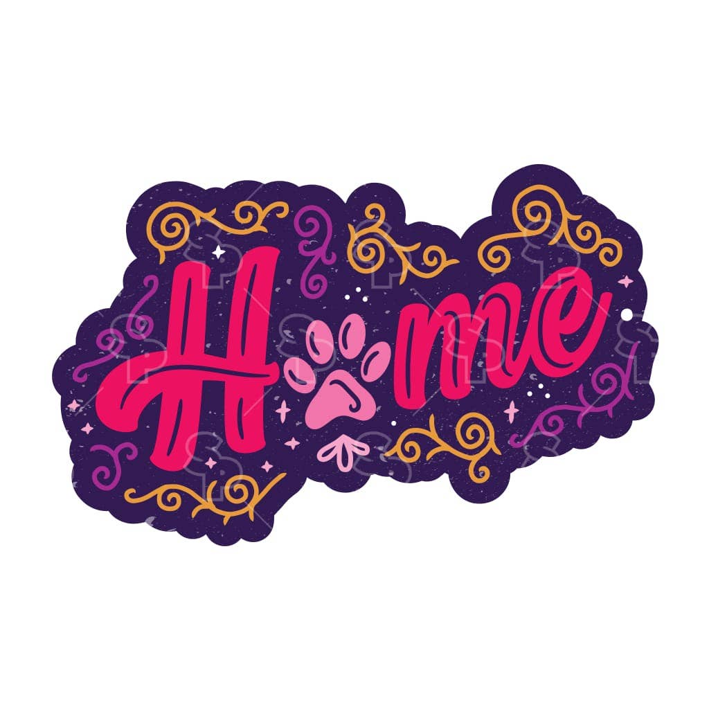 Two Feet Treats - Home Paw - Sticker