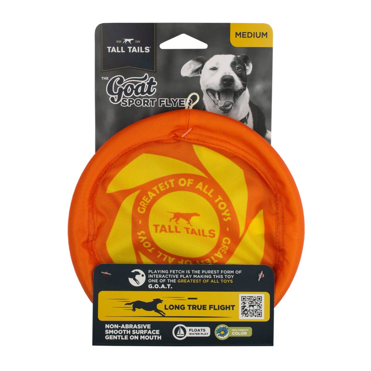 Tall Tails - GOAT Sport Flyer Disc Dog Toy - Medium