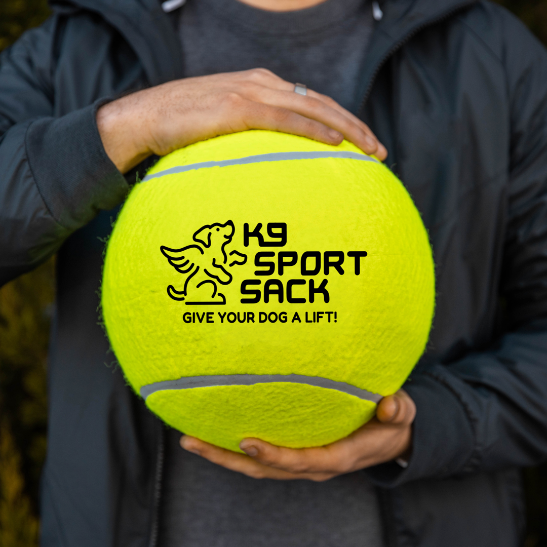 K9 Sport Sack - Too Big to Chew Tennis Ball
