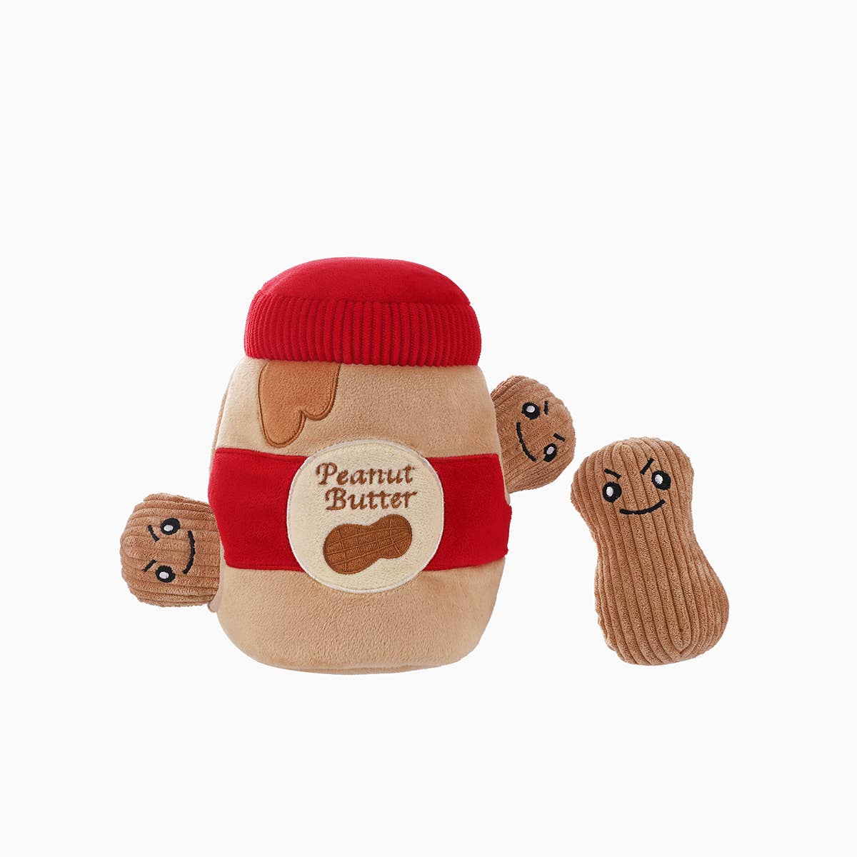 Hugsmart Products Inc - HugSmart Pet- Food Party | Peanut Butter Jar-Interactive Toy
