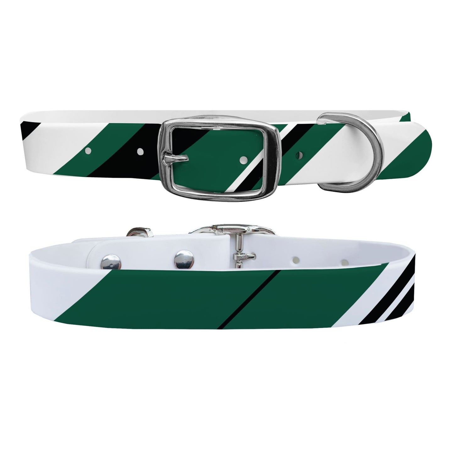 New York AFC Football Color Block Team Spirit Dog Collar