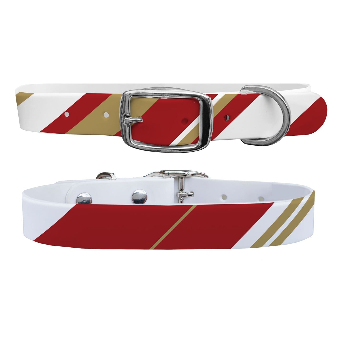 San Francisco Football Color Block Team Spirit Dog Collar