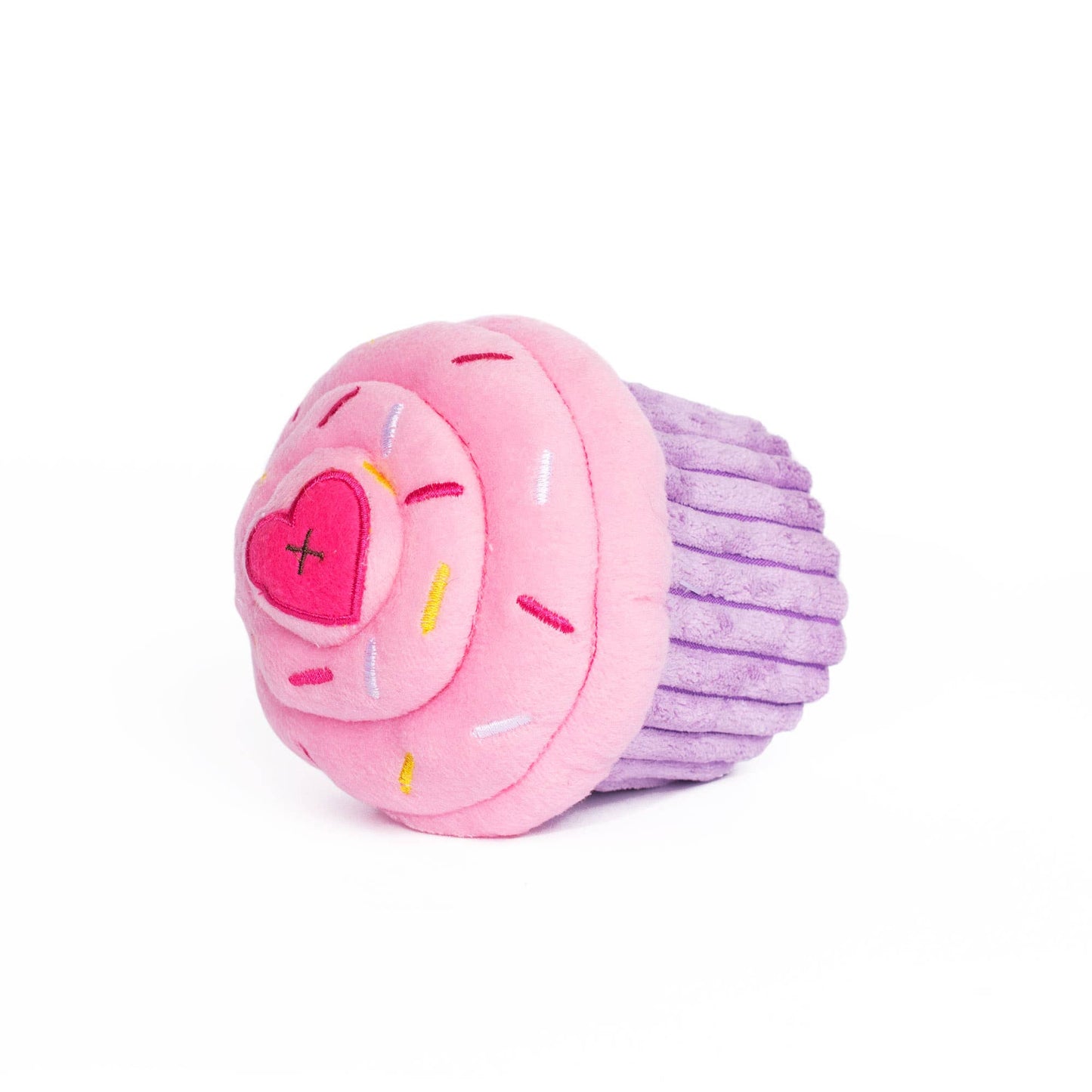 ZippyPaws - Cupcake - Pink - Dog Toy