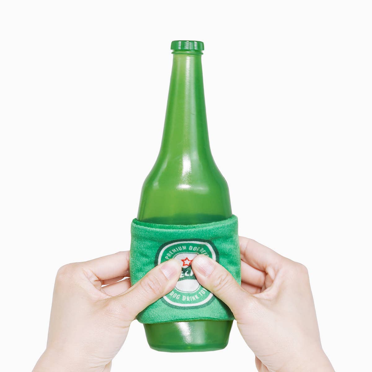 Hugsmart Products Inc - HugSmart Pet - Boozy Tailz | Canine Beer -TPR Rubber Dog Toy