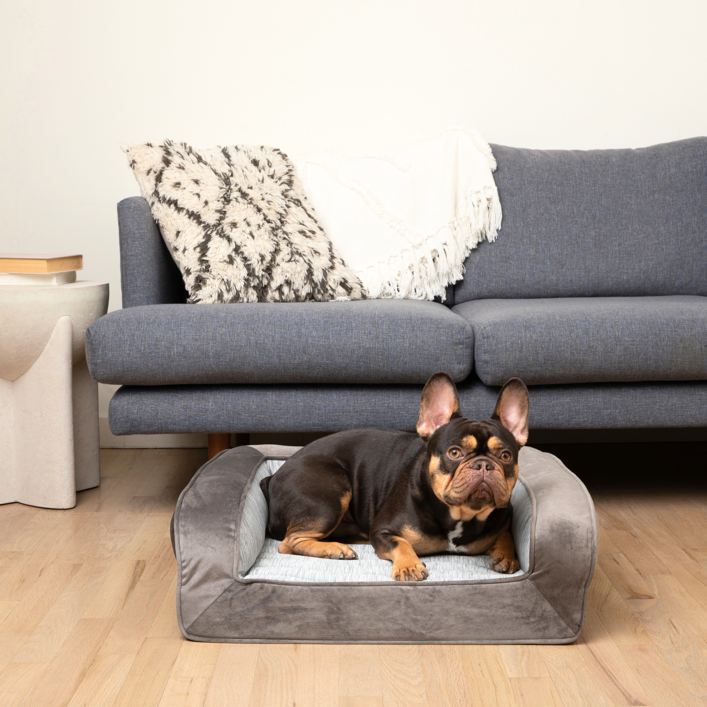 PupChill™ Cooling Bolster Dog Bed - Doot's Pet LLC Collars For A Cause