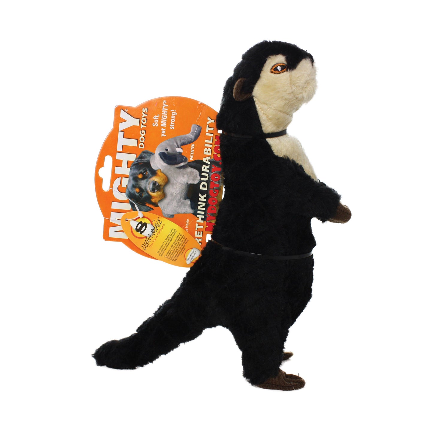 Tuffy Dog Toys - VIP Products - Mighty Safari Meercat, Plush, Squeaky Dog Toy