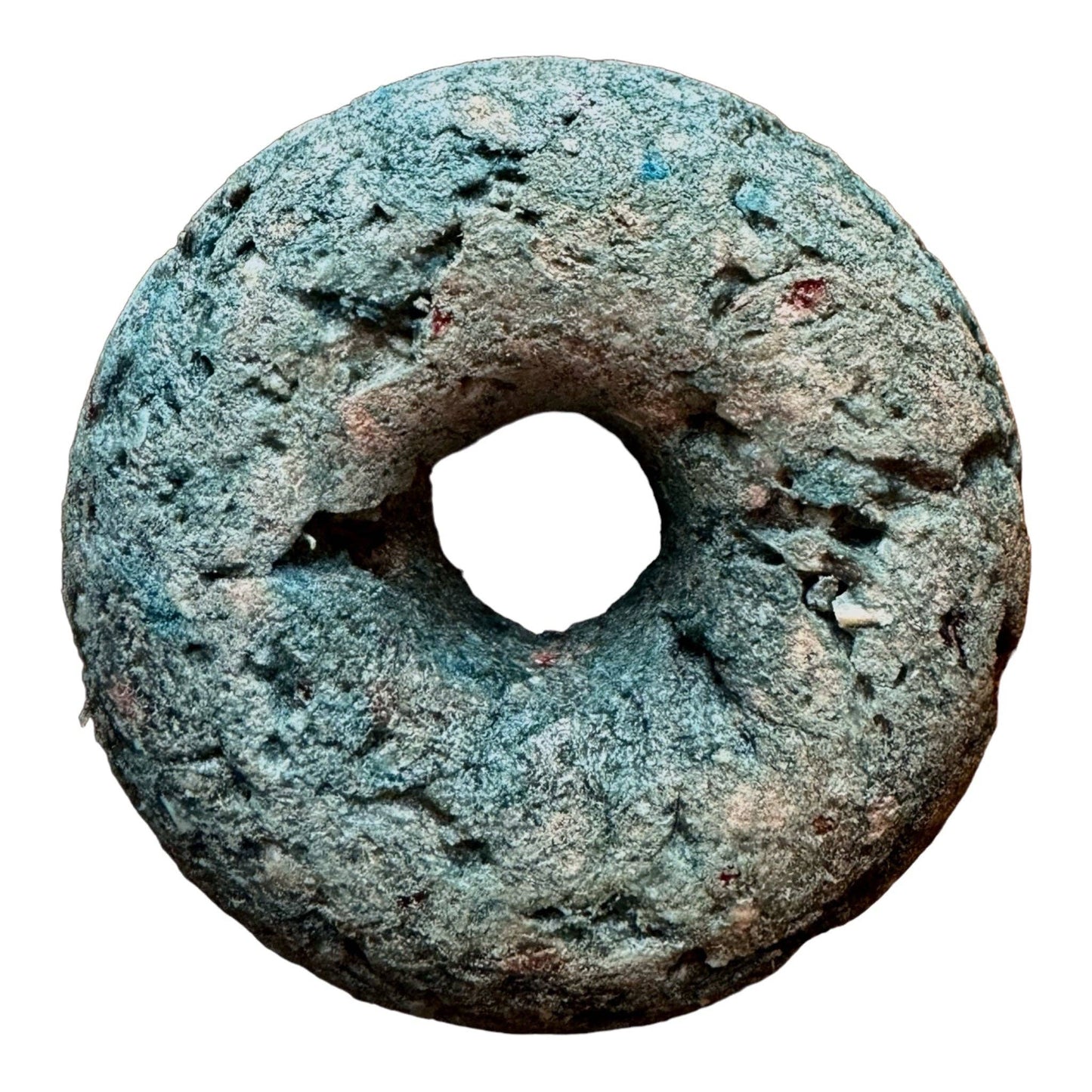 Doot's Chew Bar - Golden Nibbles - Donut - Duck & Spirulina- Freeze-Dried Treat for Dogs & Cats - 1 Donut