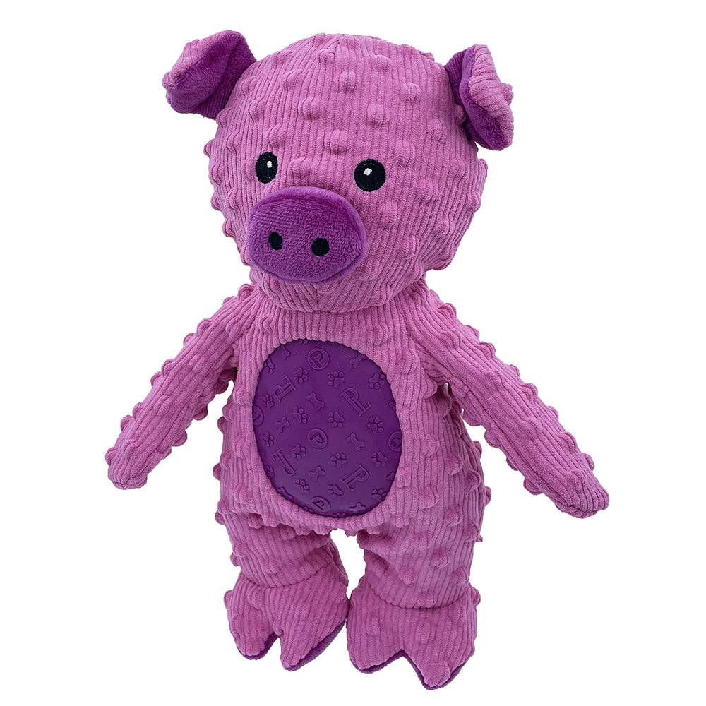PETLOU, INC. - 13" Dotty Friends 3.0 - Pig Dog Toy