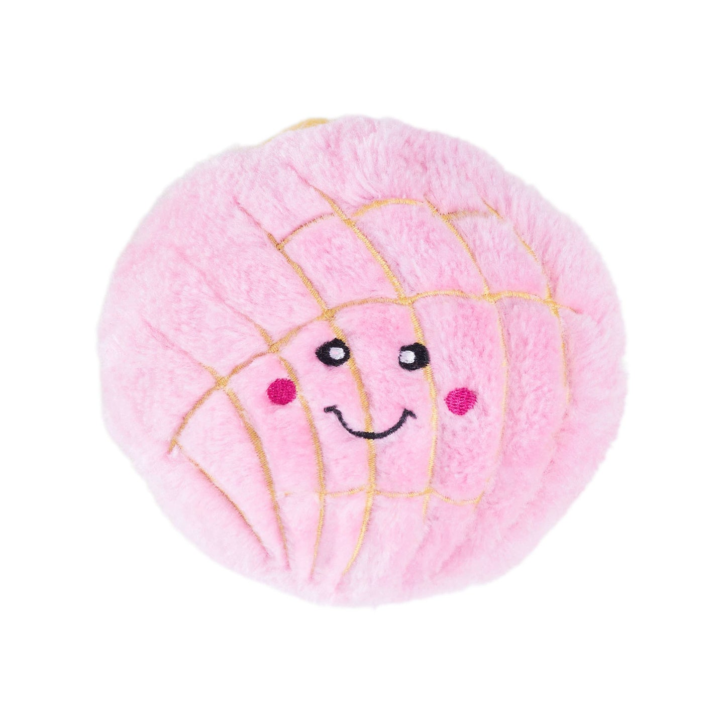 ZippyPaws - NomNomz® - Pink Pan Dulce - Dog Toy