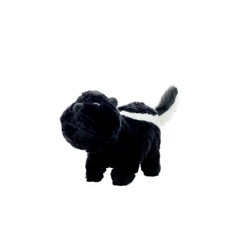 Tuffy Dog Toys - VIP Products - Mighty Nature Skunk, Plush, Squeaky Dog Toy