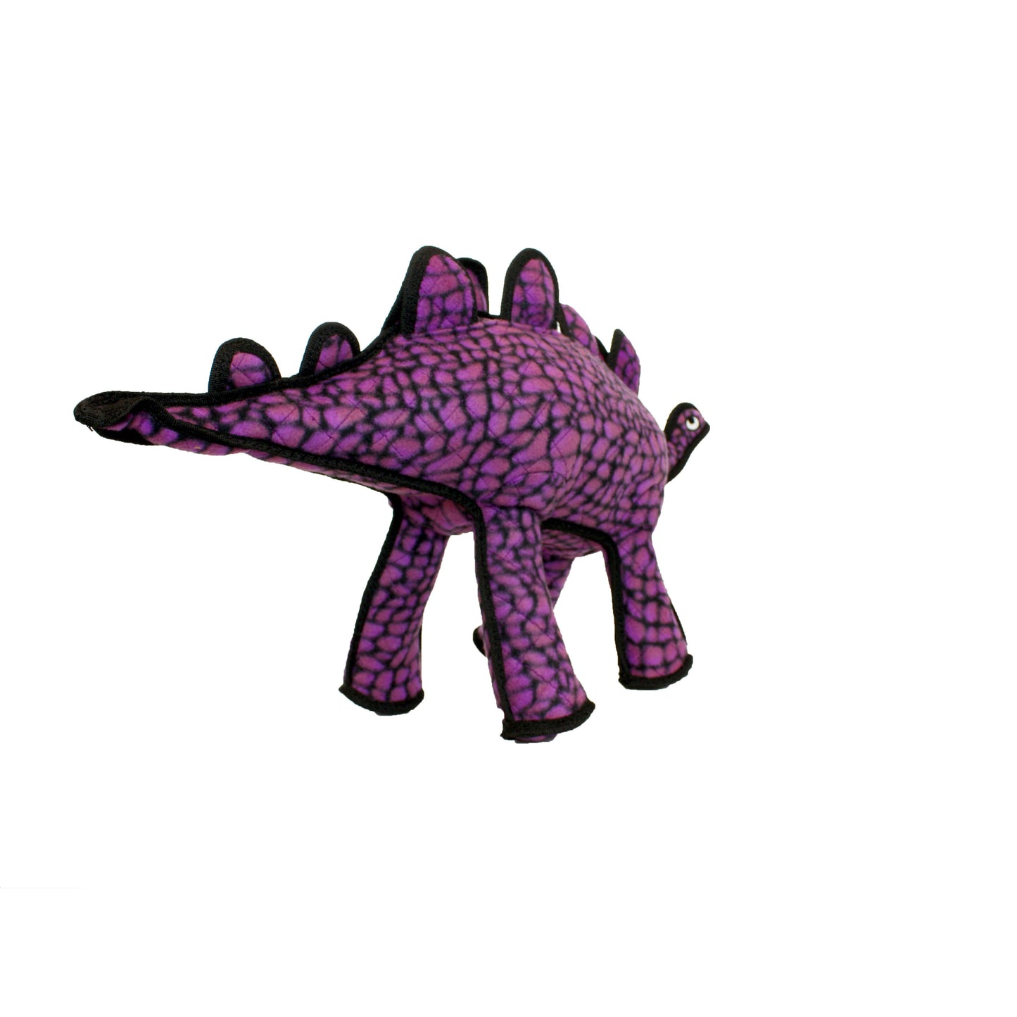 Tuffy Dog Toys - VIP Products - Tuffy Dinosaur Stegosaurus, Tough, Durable Dog Toy