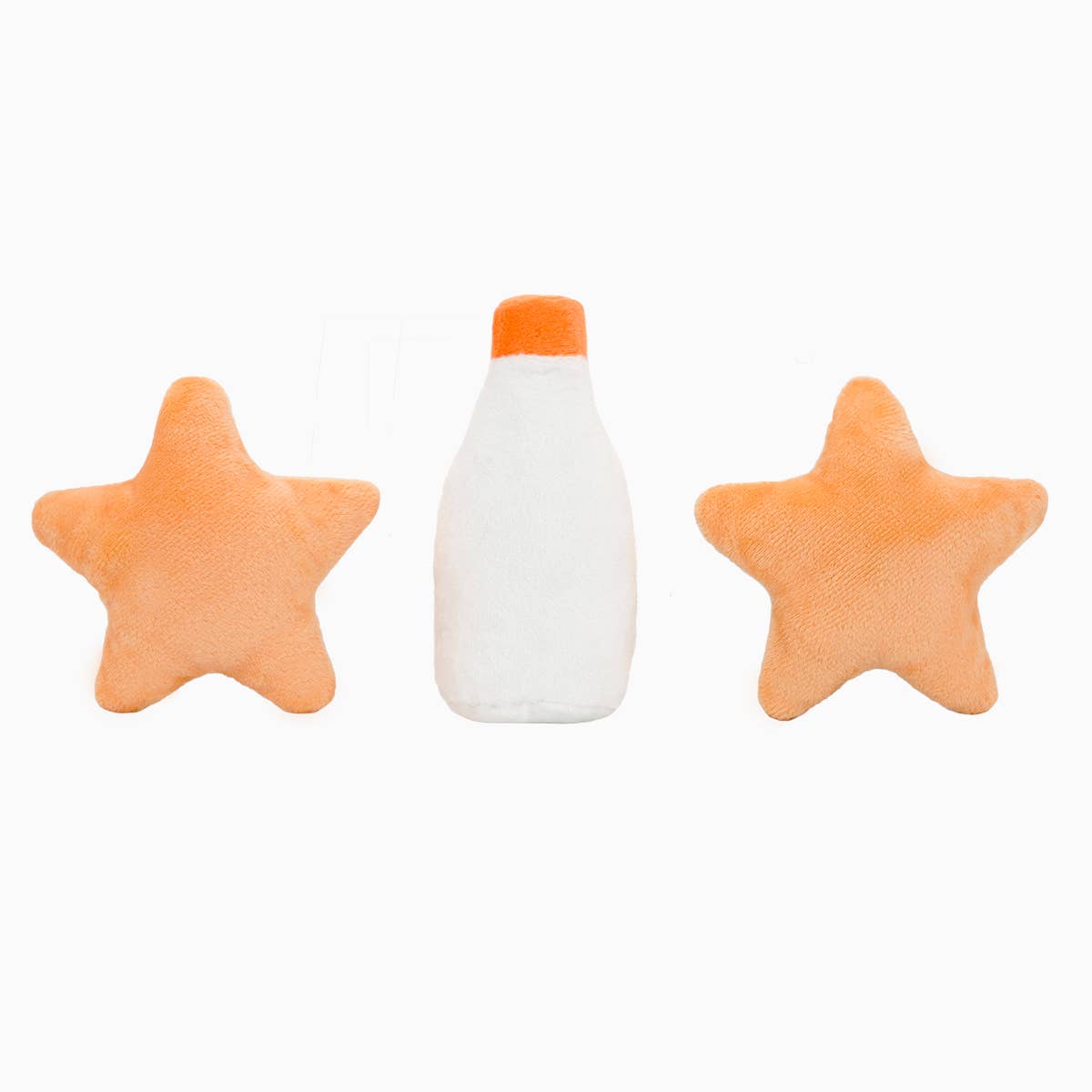Hugsmart Products Inc - HugSmart Pet - Happy Woofmas | Milk & Cookies - Plush Toy