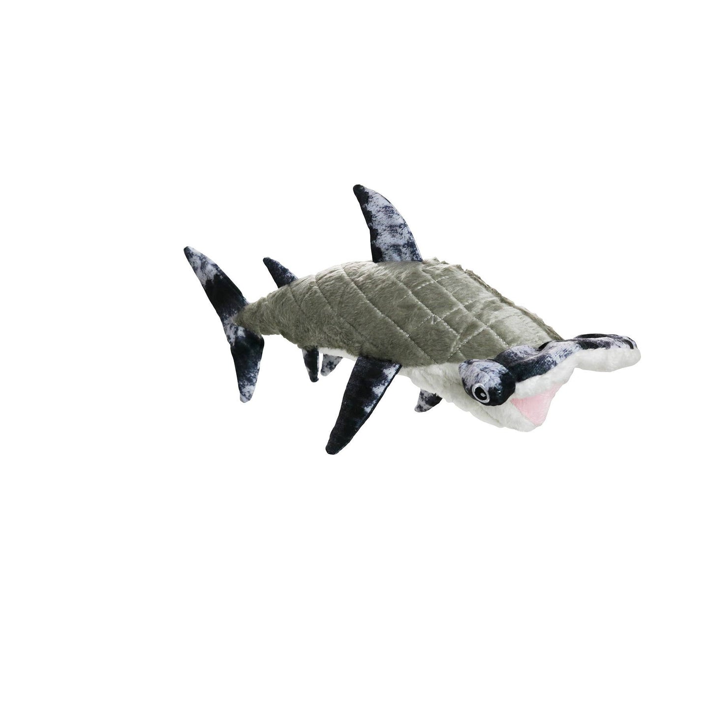 Tuffy Dog Toys - VIP Products - Mighty Ocean Hammerhead, Plush, Squeaky Dog Toy - Doot's Pet LLC Collars For A Cause