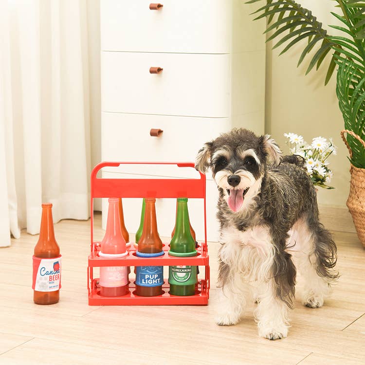 Hugsmart Products Inc - HugSmart Pet - Boozy Tailz | Paws Light - TPR Rubber Dog Toy