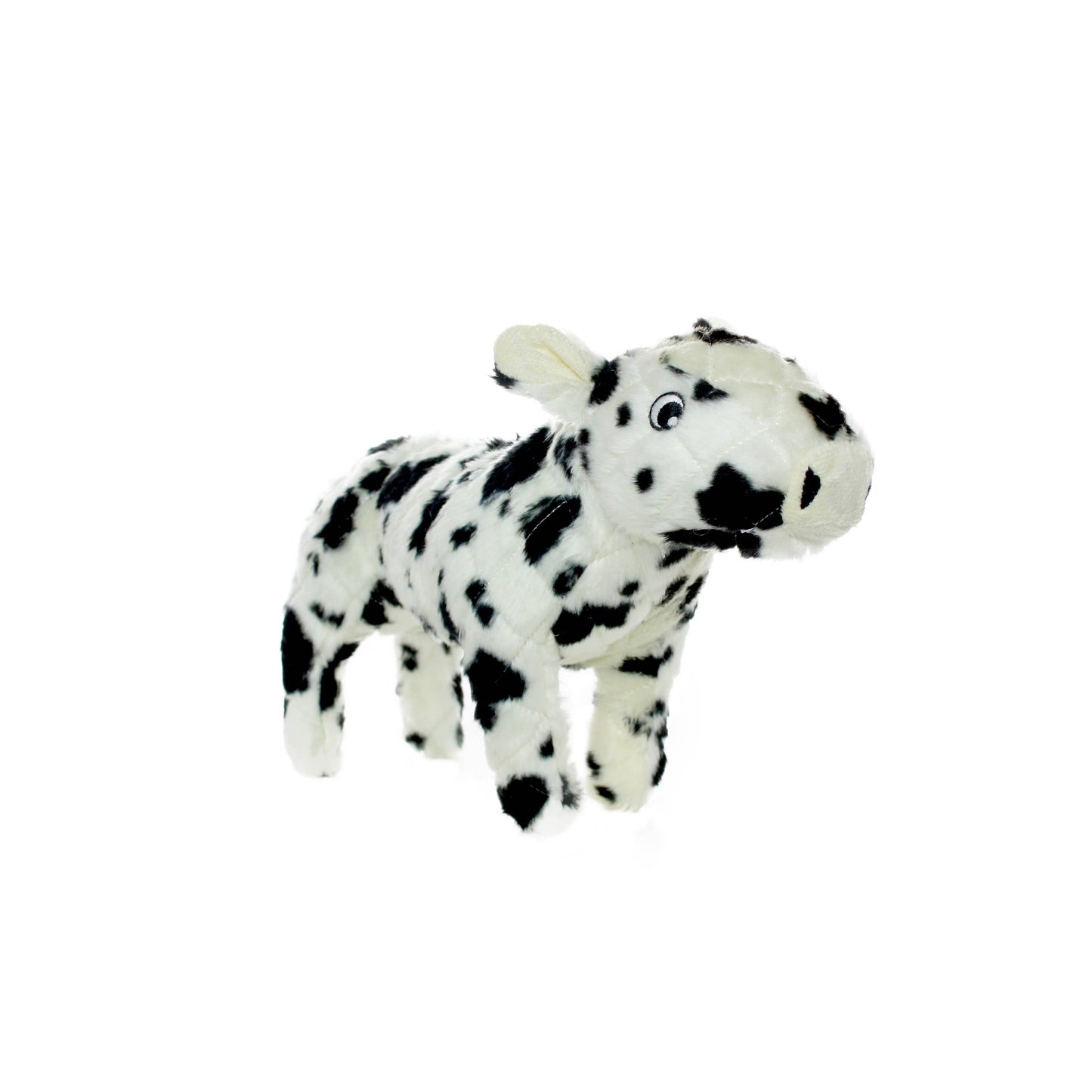 Tuffy Dog Toys - VIP Products - Mighty Farm Cow, Plush, Squeaky Dog Toy