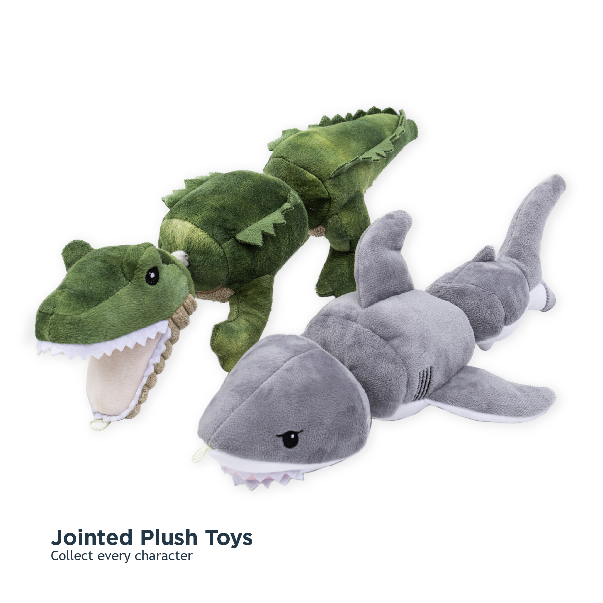 Tall Tails - Tall Tails Gator Jointed Shake Play Dog Toy