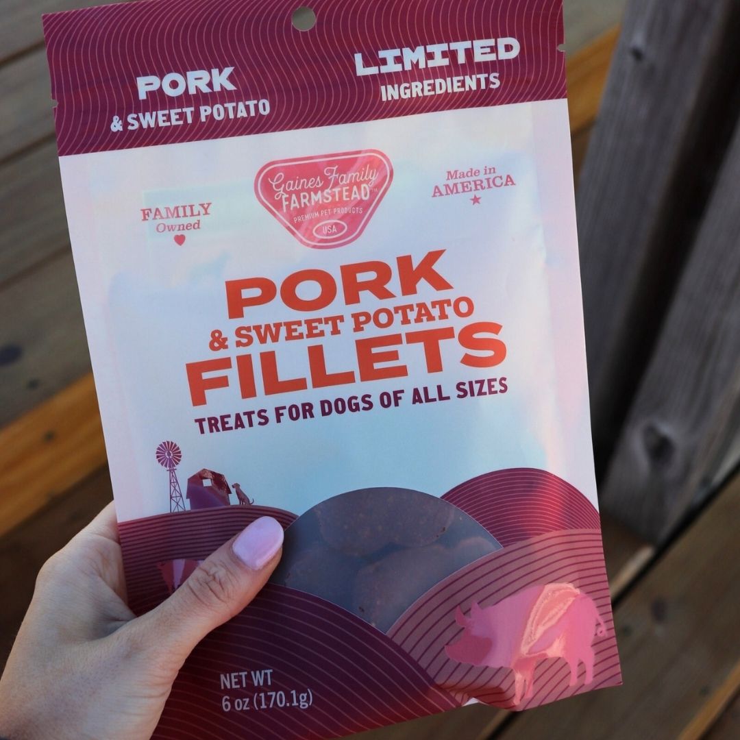 Pork and Sweet Potato Fillets - Doot's Pet LLC Collars For A Cause